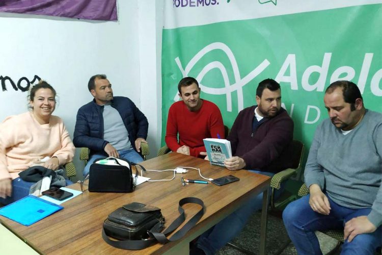 La asamblea de Podemos Arriate ratifica por unanimidad la candidatura encabezada por Alejandro Serrato para las municipales