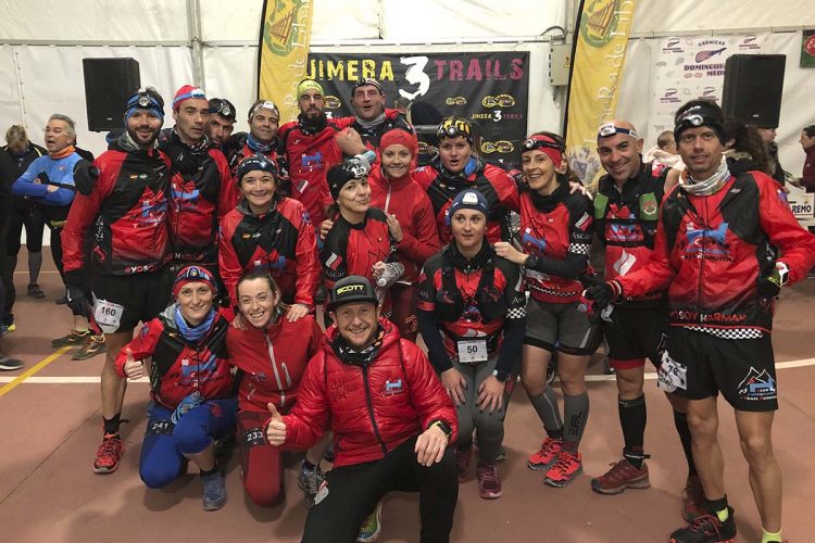 Corredores del Club Harman Trail Running disputaron el fin de semana el II Trail Ruta del Vino, la Jimera Trail, la CxM Calamorro y el Maratón de Sevilla