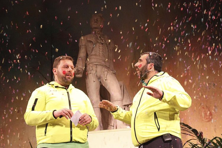 Simpático y entretenido pregón de ‘Los guardianes de Ronda’ con el que se abrió el Carnaval de 2019