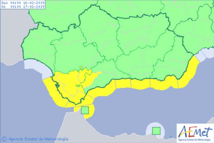 La Serranía estará esta madrugada y gran parte de la mañana del sábado en alerta amarilla por fuertes rachas de viento