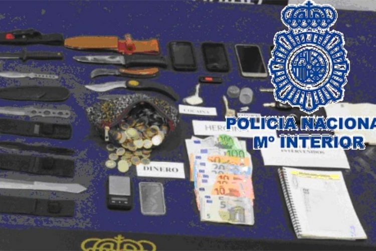 La Policía Nacional intervino en la operación ‘Pignus’ desarrollada en Ronda, además de drogas, armas y varios vehículos