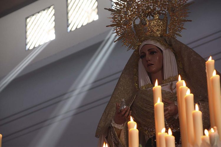 La Virgen de la Paloma saldrá el Domingo de Ramos, por primera vez en su historia, bajo palio
