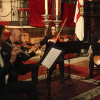 Concierto de música sacra en Santa María la Mayor. Foto Archivo.