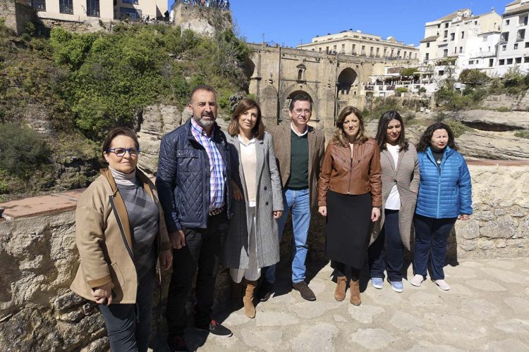 El PP destaca que Juanma Moreno ha hecho por Ronda en cien días más cosas que el PSOE en 40 años de gobierno en la Junta