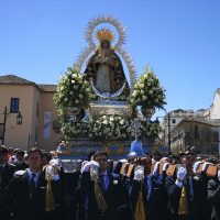 La imagen de la Virgen de la Paz recorrerá las calles de Ronda el segundo domingo de mayo.