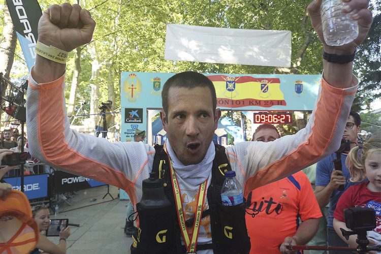 Joan Marc Falcó se proclama vencedor por tercer año consecutivo de los 101 km de la Legión en la modalidad de marcha