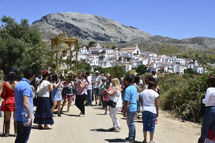 Cartajima celebró con gran animación su tradicional romería del Niño Jesús