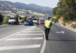 Cruce de carreteras.