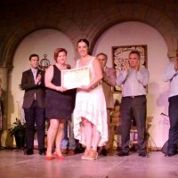 Fabiola Barba, segundo premio en baile.