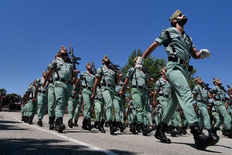 El Grupo de Caballería de la Legión celebra la festividad de su patrón, Santiago Apóstol