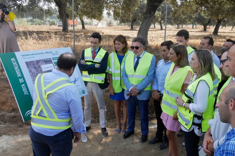 La Junta reanuda las obras de la variante de Arriate tras permanecer seis años paralizadas