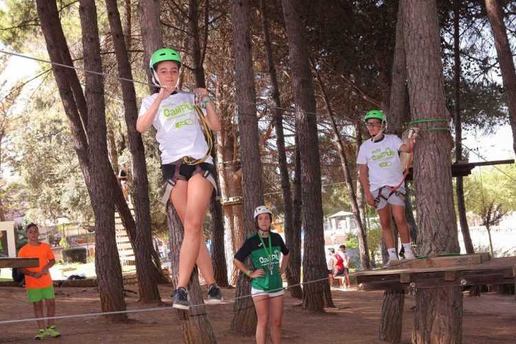 La Fundación Unicaja clausura sus campus de verano en Ronda con gran éxito de participación