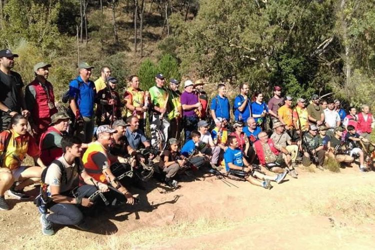 El Campeonato de Andalucía de Caza Simulada con Arco reúne a 33 tiradores en el Puente de la Ventilla