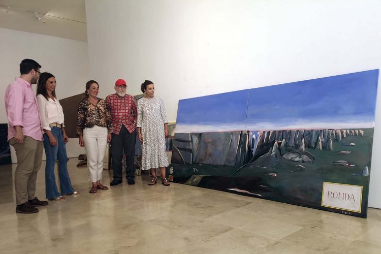 El pintor Jesús González de la Torre dona a Ronda 38 cuadros que se expondrán de forma permanente en Santo Domingo
