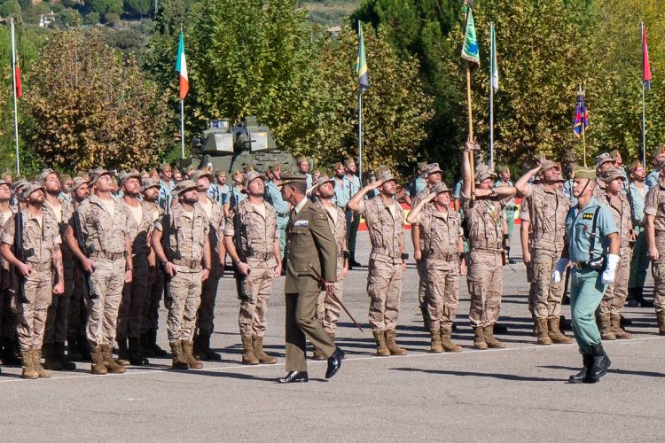 El cuartel de la Legión despide al contingente que se desplegará en Malí el próximo mes