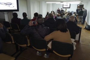 Más de medio centenar de personas han asistido a la presentación del proyecto.