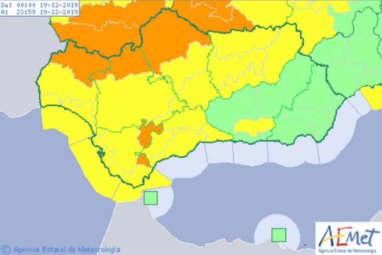 La Serranía estará este jueves en alerta amarilla y el viernes en naranja en previsión de fuertes precipitaciones y rachas de viento