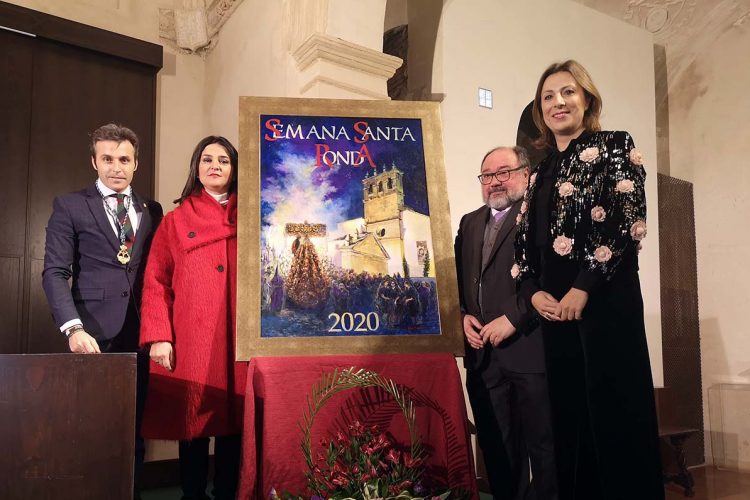 La Semana Santa de Ronda de 2020 ya tiene cartel oficial: una obra pictórica de la artista sevillana Nuria Barrera