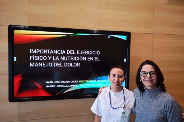 Fisioterapeutas del Hospital de Ronda ofrecen consejos sobre alimentación y actividad física para el manejo del dolor osteoarticular