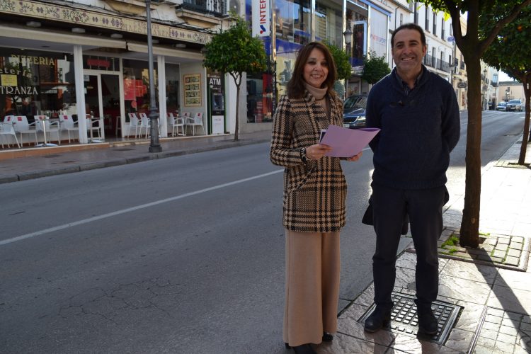 Obras remodelará el primer tramo de la calle Virgen de la Paz