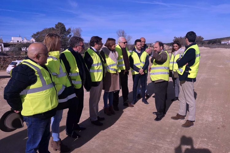 Las obras de la variante de Arriate estarán finalizadas para principios de este verano