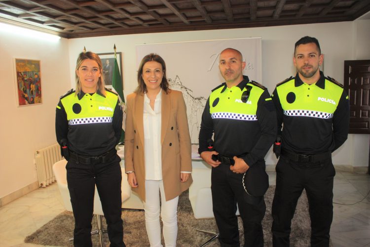 La Policía Local incorpora tres agentes en prácticas