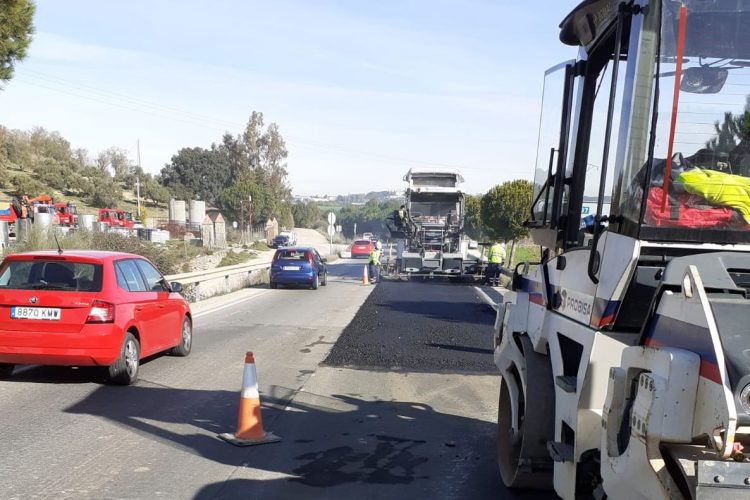 La Junta reanuda las obras de mejora de la A-397 de Ronda a San Pedro de Alcántara