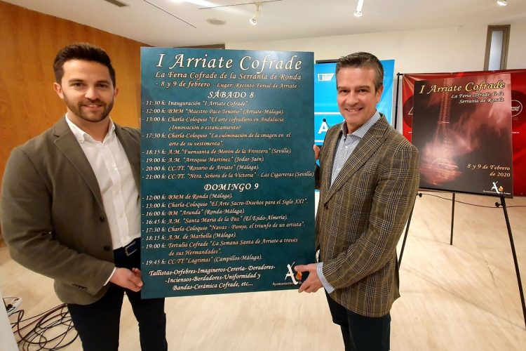 Arriate organiza la I Feria de Arte Cofrade de la Serranía de Ronda