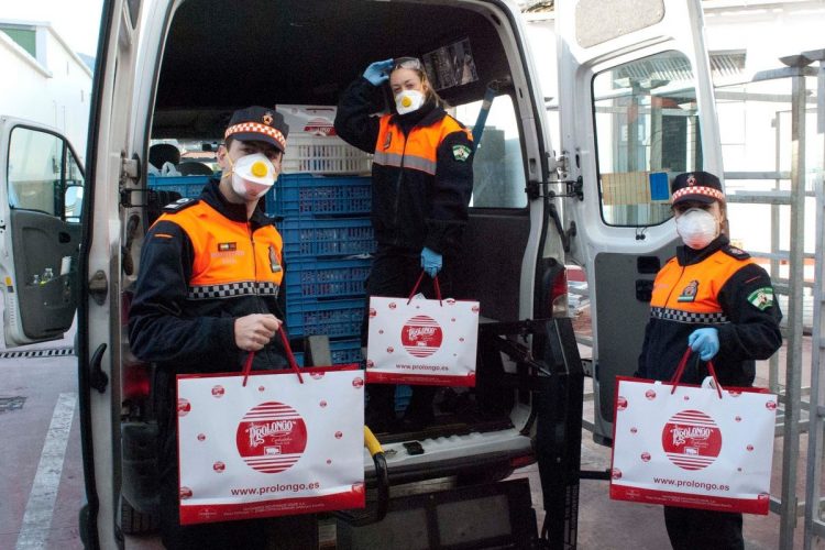 La empresa malagueña Prolongo dona productos cárnicos al Hospital de la Serranía