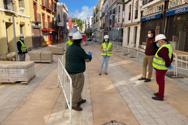 El Ayuntamiento retoma diferentes obras públicas para que estén terminadas al finalizar el confinamiento