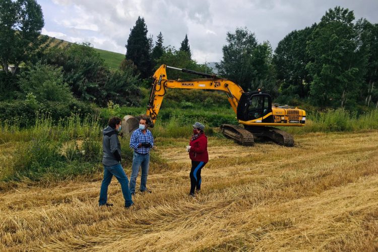 Inician los trabajos de acondicionamiento del río Guadalevín en el tramo de La Indiana