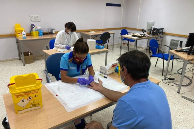 Todos los miembros de la Policía Local de Ronda se somenten a las pruebas de la Covid-19