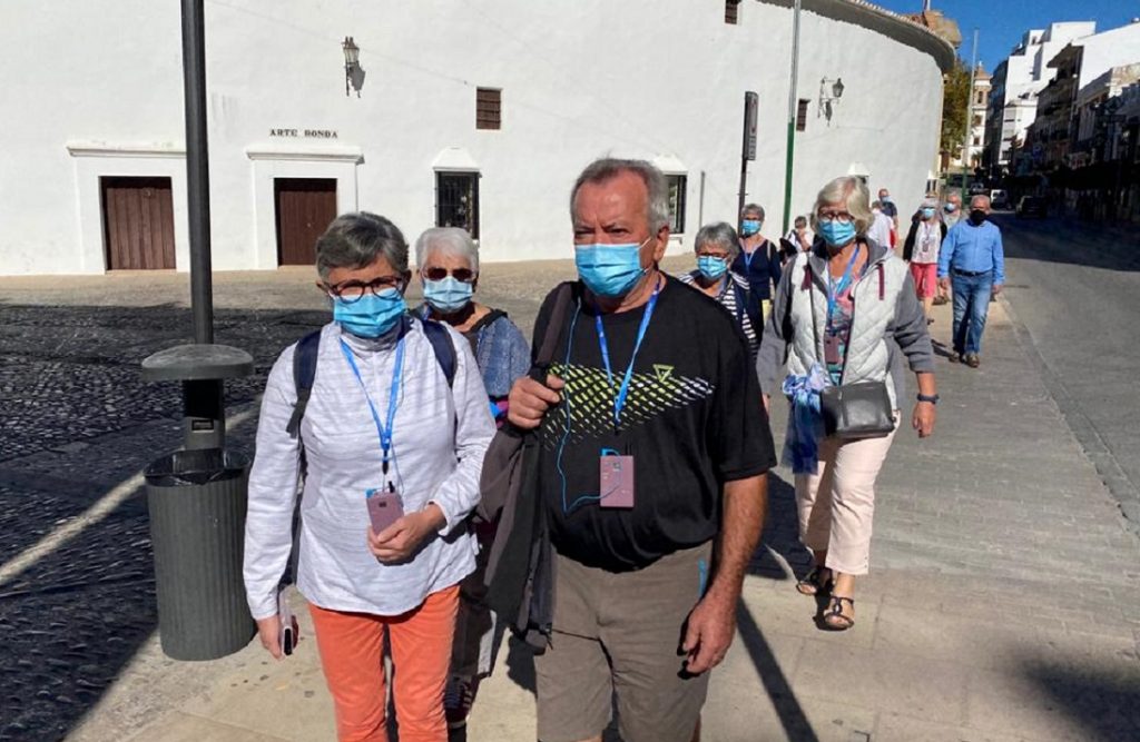 Ronda, como se esperaba, ha estado hasta «la bandera» durante el puente ...