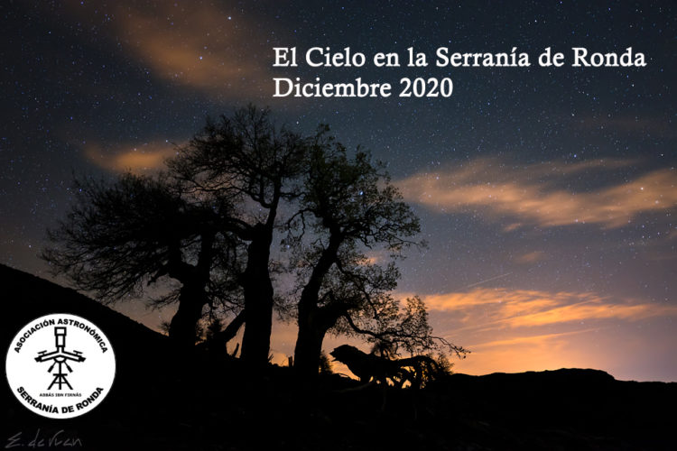 El cielo en diciembre: llega el invierno y podremos ver desde Ronda la conjunción de Júpiter y Saturno