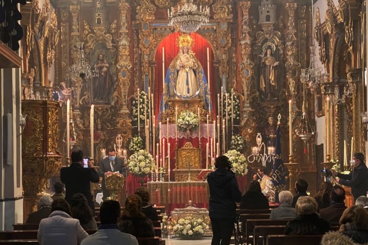 Ronda celebra la festividad de su patrona y alcaldesa perpetua de la ciudad, la Virgen de la Paz, con una solemne misa