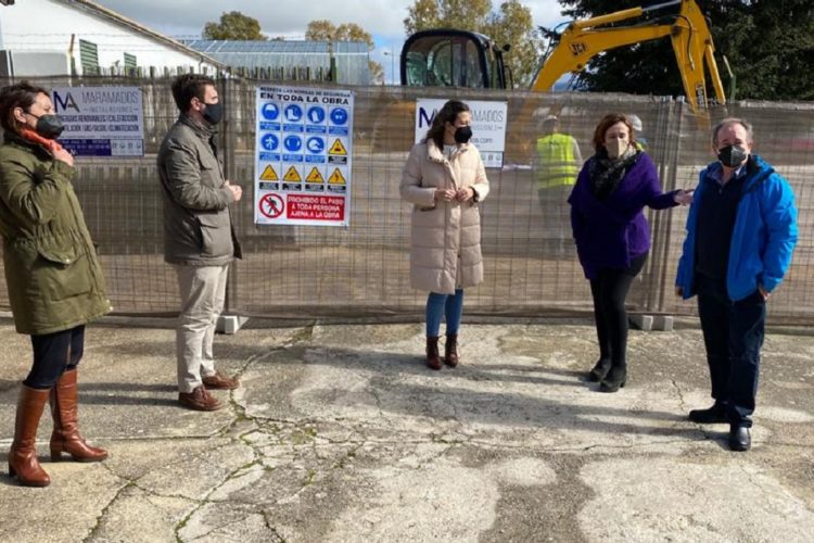 Arrancan las obras para el nuevo acceso y la biblioteca del instituto Rodríguez Delgado