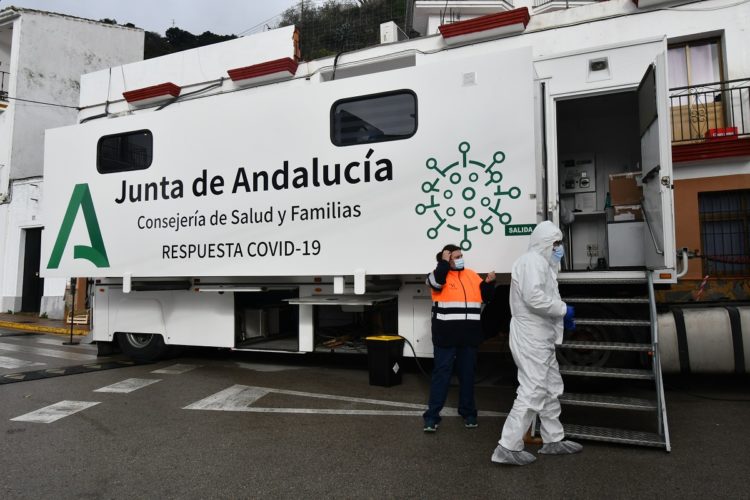 Los cribados masivos realizados en Algatocín y Jubrique se saldan sin ningún positivo por Covid