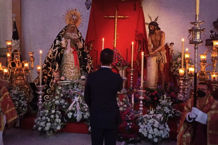 Ronda vive un Miércoles Santo distinto pero con fervor cofrade en La Columna y el Silencio