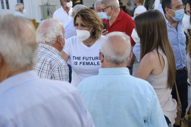 Susana Díaz busca el apoyo de los socialistas de Arriate y Cuevas del Becerro pero evita Ronda que aún no ha definido su voto