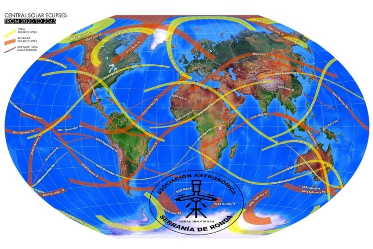 ‘Mini eclipse solar’, preámbulo de los grandes eclipses españoles