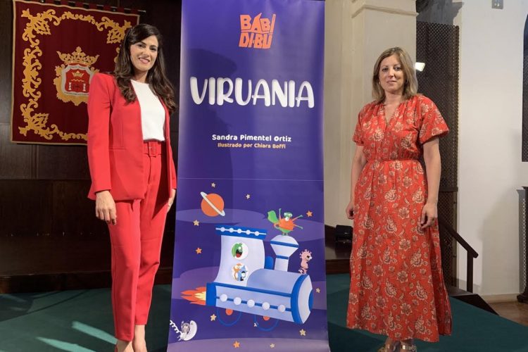 La docente rondeña Sandra Pimentel presenta el libro infantil ‘Viruania’, sobre la labor realizada por los niños en la pandemia