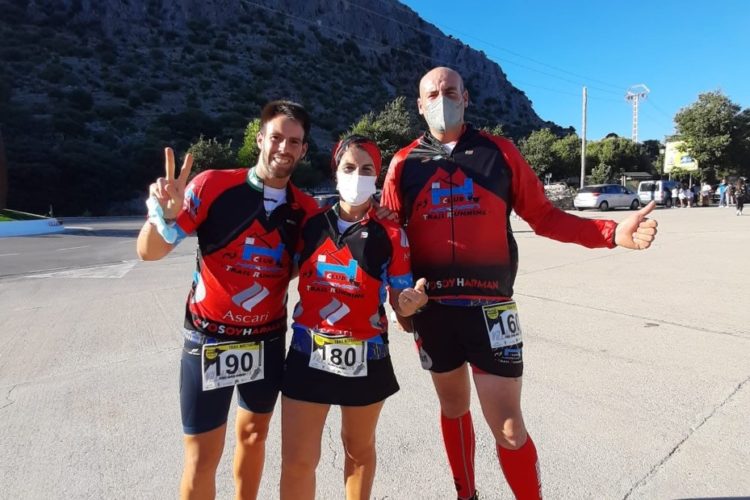 La corredora Yolanda Gamarro, del Club Harman, se trajo el bronce de la ‘Villaluenga Mountain Festival’