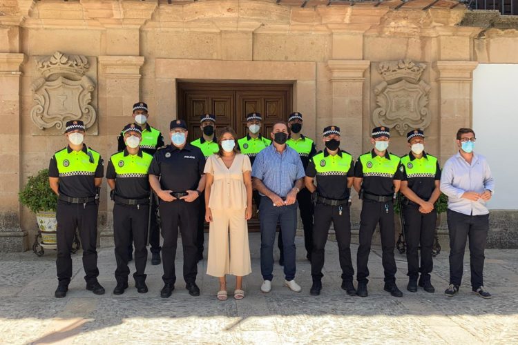 Nueve agentes en prácticas se incorporan al cuerpo de la Policía Local de Ronda