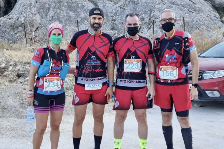 La corredora rondeña Inmaculada Herrera quedó tercera en VI Trail Nocturno Virgen de las Piedras