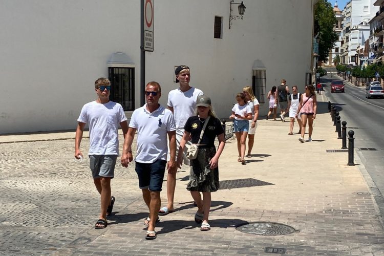 El turismo en Ronda experimenta una importante recuperación durante estos meses de verano
