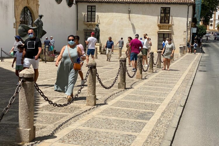 El turismo empieza a recuperarse en Ronda que en la última semana recibió a cerca de 45.000 visitantes