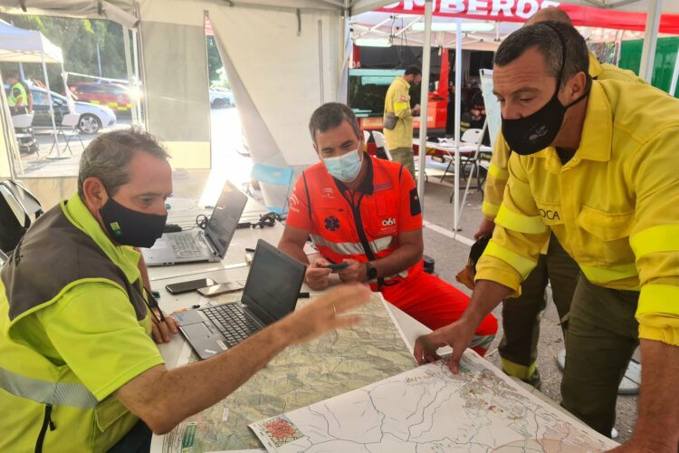 Decretan también la evacuación de los cerca de 400 vecinos de Genalguacil por el incendio