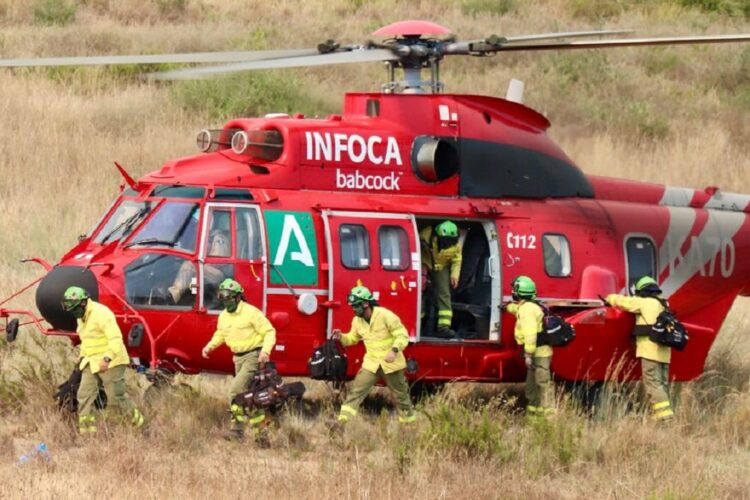 El Infoca da por extinguido el incendio de Sierra Bermeja un mes y medio después de su inicio