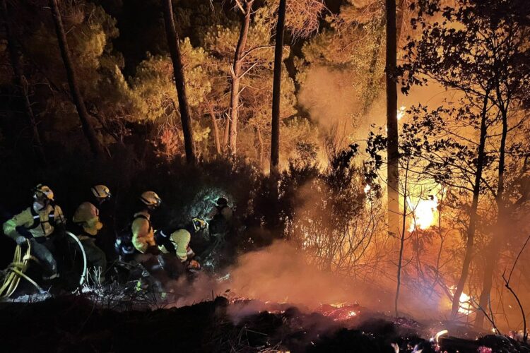 El incendio declarado en Jubrique obliga a desalojar a 400 personas en Estepona y se decreta el nivel 1 del Plan de Emergencias