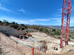 Los trabajos de excavación ya han comenzado.